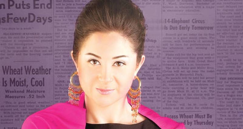 بالصورة: مي نور الشريف تحتفل بأول عيد ميلاد لها بعد رحيل والدها